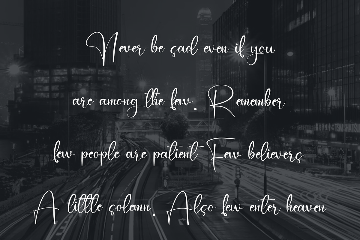 Simple Autography, a Handwritten Font by FreshTypeINK (Photo 4 of 8)