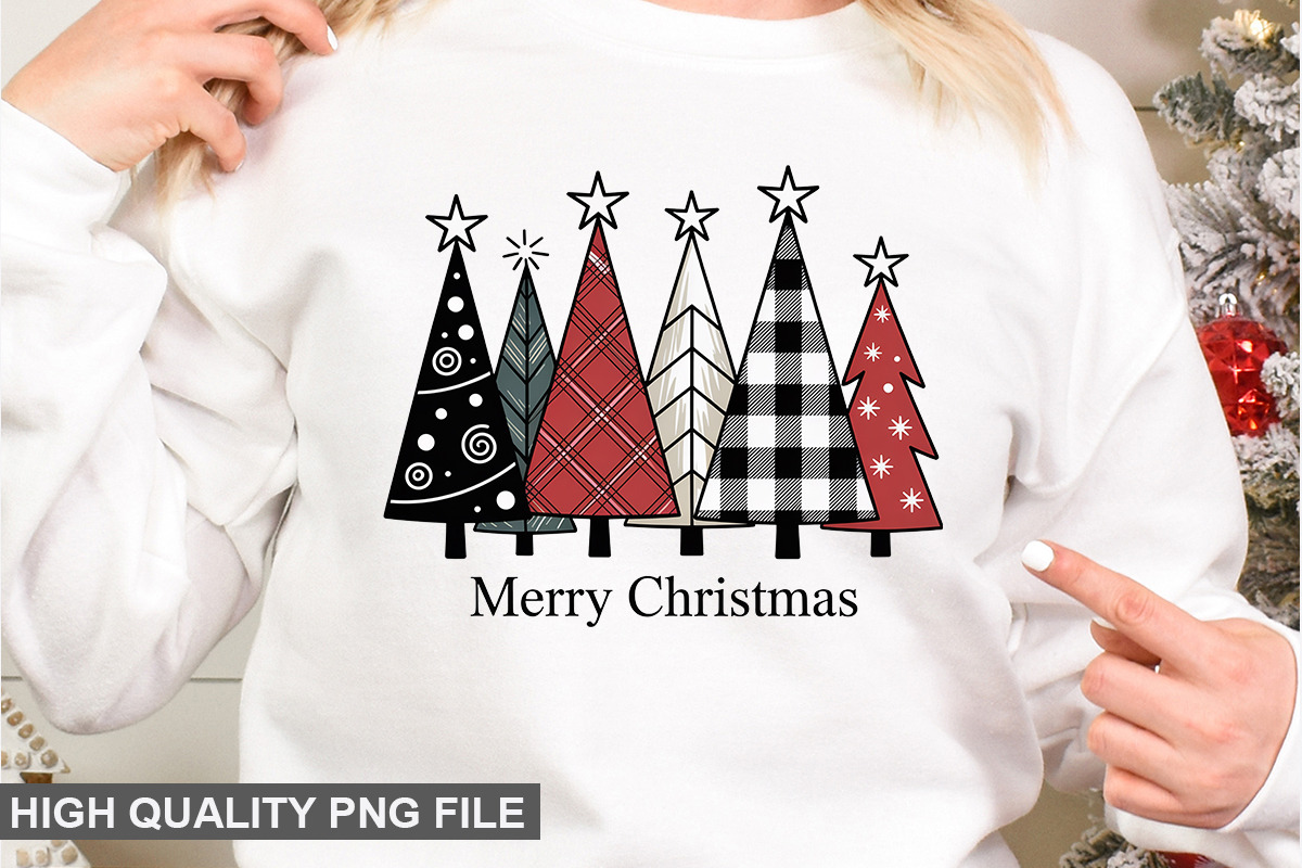 Christmas Tree Sublimation Bundle, a Graphic by crative8112 (Photo 4 of 9)