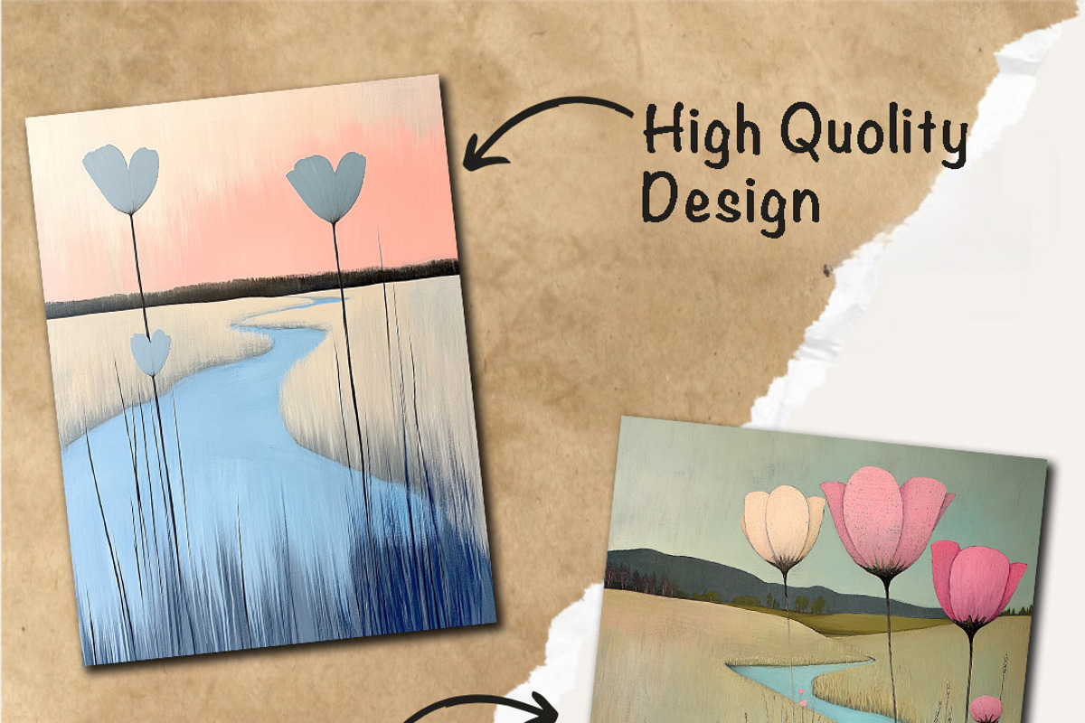 Pastel Spring Digital Papers Bundle, an Object Illustration by Fusion Dream (Photo 8 of 10)