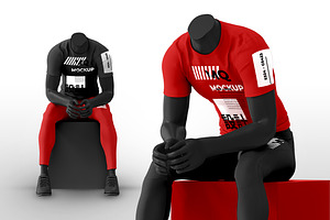 Male Mannequin T-Shirt Mockups