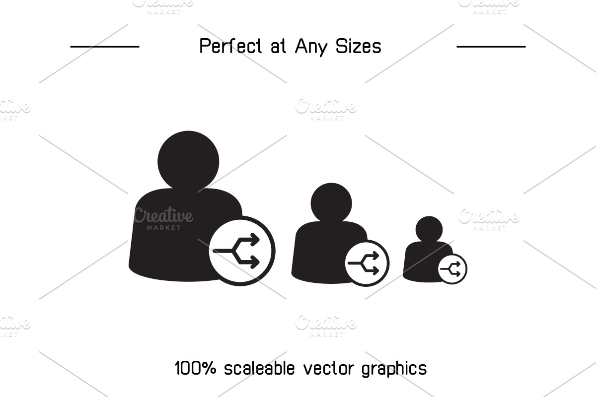 People User Icons Set, an Icon by Designfour (Photo 7 of 7)