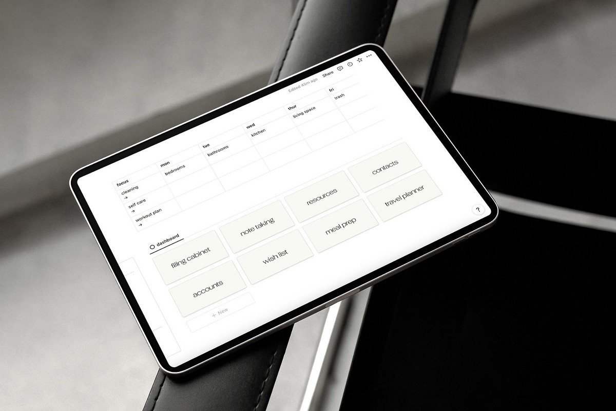 Life Hub Notion Template, a Templates & Theme by OHSIA by Demri Rayanne (Photo 2 of 10)
