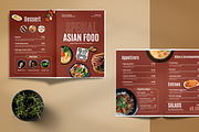 Restaurant Menu Bifold Brochures, a Brochure Template by SquidPixey (Thumbnail 3 of 6)
