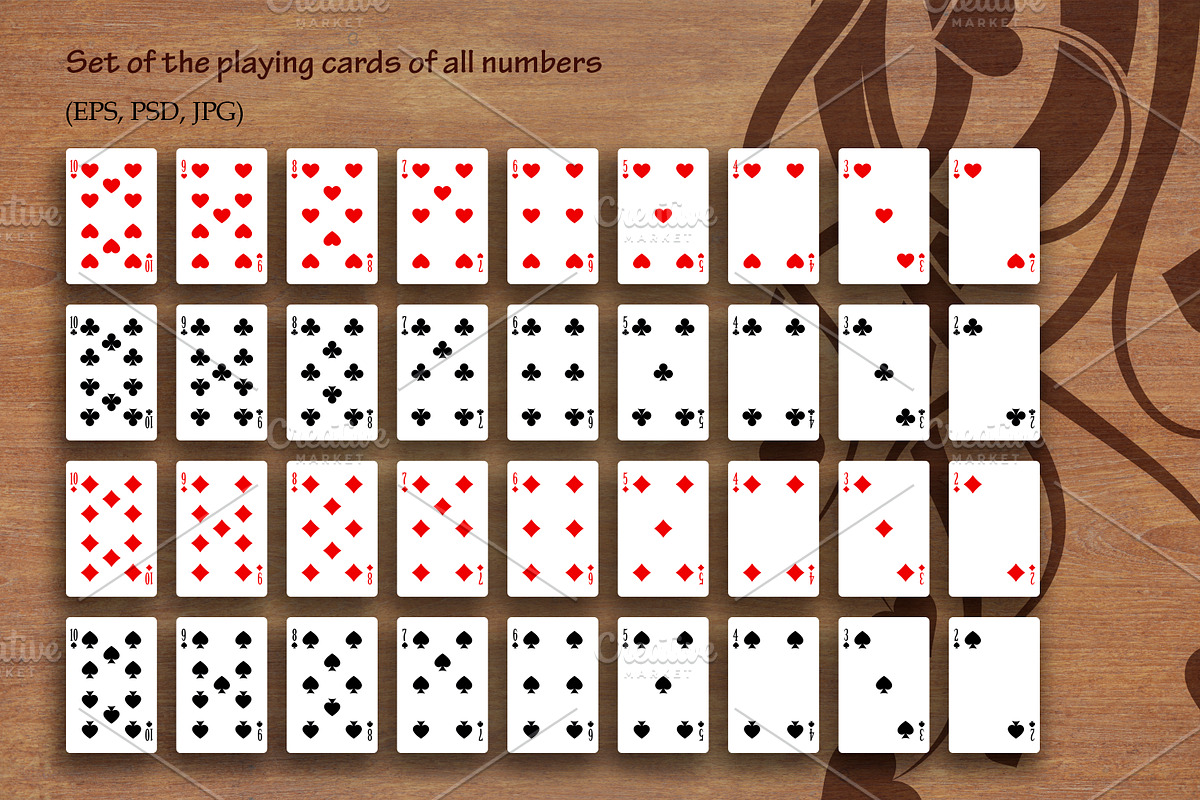 Playing cards original design, an Object Illustration by Retro Graphic Box (Photo 5 of 6)