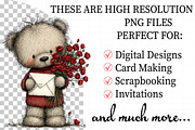 Whimsical Valentine's Day Animal's P, an Illustration by Daily.Designs (Thumbnail 2 of 8)