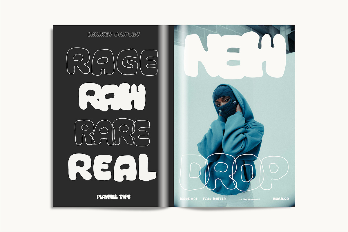 Maskey – Playful Display Font, a Handwritten Font by Panatype™ Studio (Photo 3 of 10)