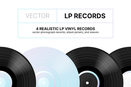 Vector Holographic LP Records