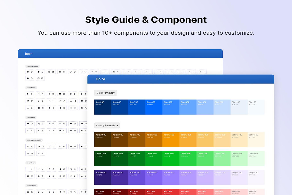Tazkee - SAAS Project Management Kit, an UI Kit Template by Lumina_ui_ux202 (Photo 8 of 9)