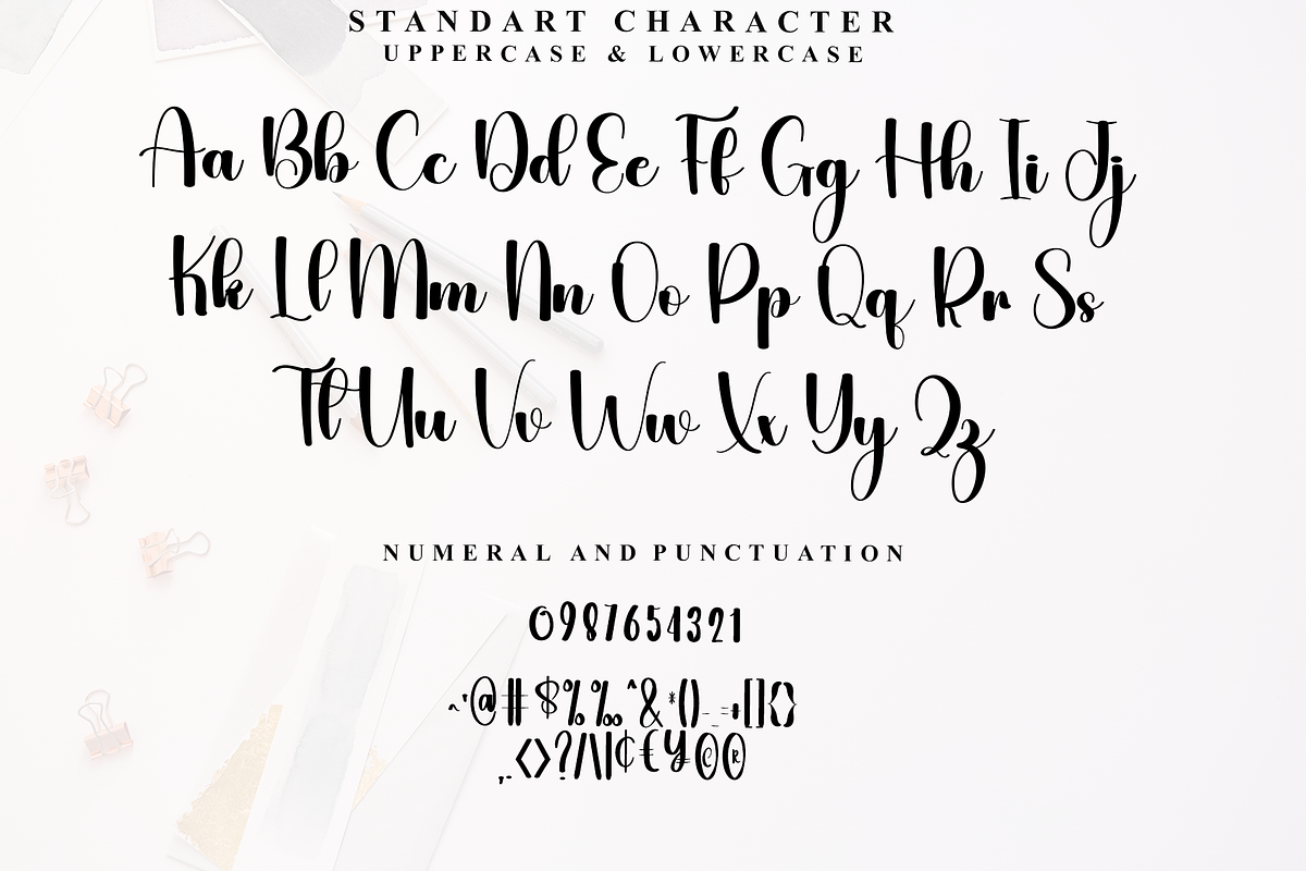 Cute Thick, a Handwritten Font by FreshTypeINK (Photo 4 of 8)