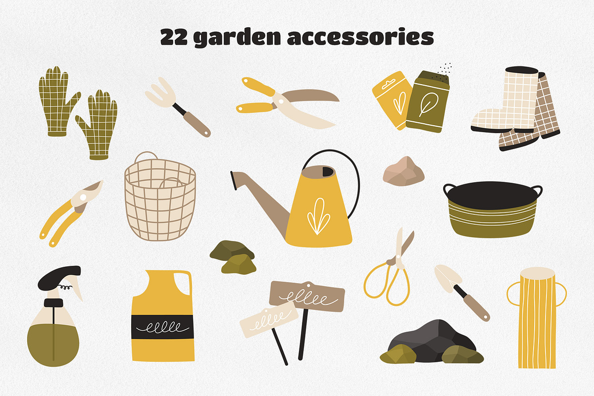 Flowers and garden supplies, an Object Graphic by by Margo (Photo 5 of 7)