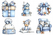 Cozy Christmas Clipart Bundle, an Illustration by Daily.Designs (Thumbnail 3 of 5)