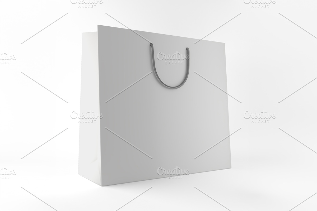 Square Bag Mockup, a Packaging Mockup by Qaleb Studio (Photo 3 of 3)
