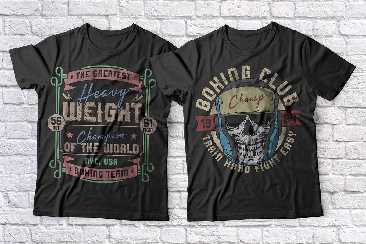 Heavy Boxing. Font Duo preview 8