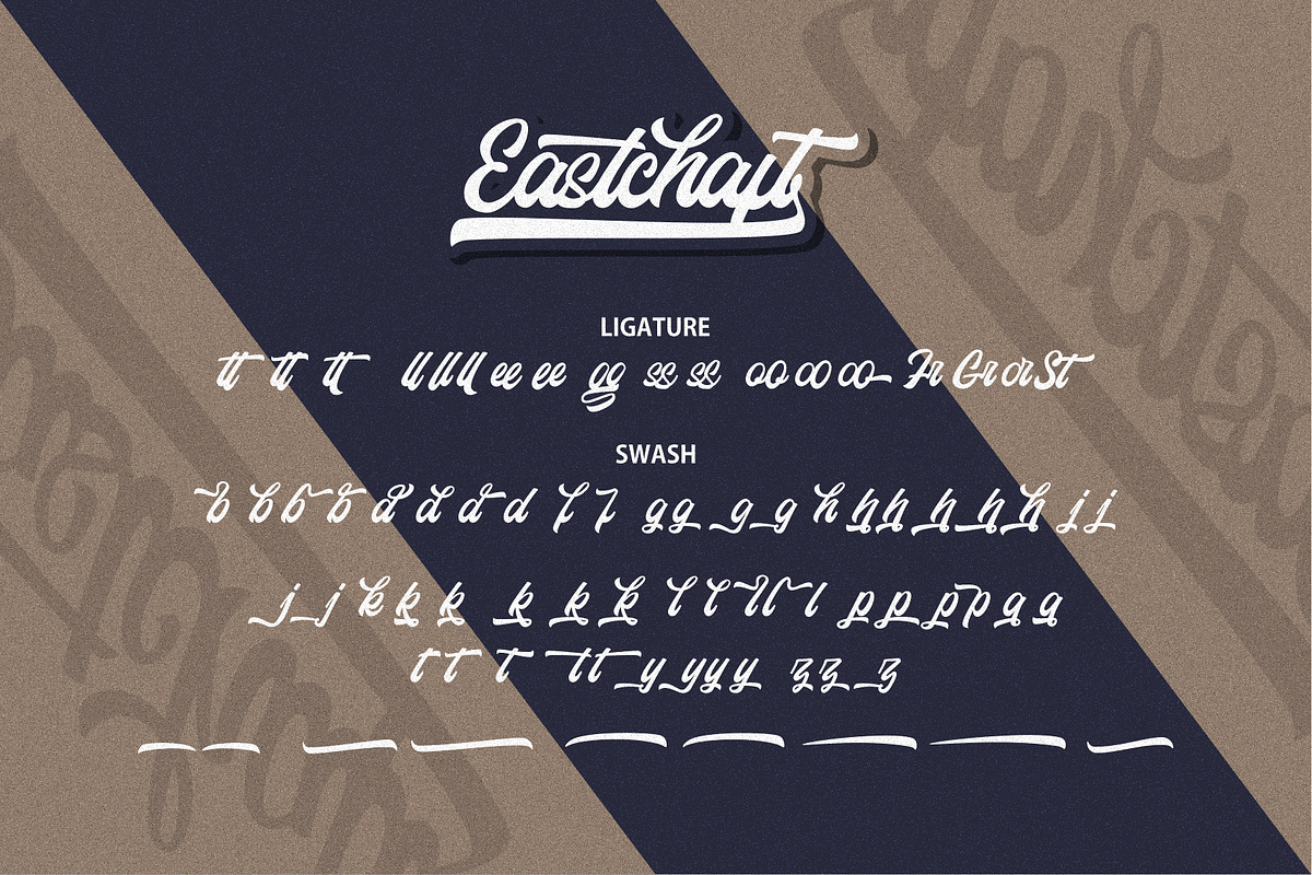 Eastchaft - Script Font, a Script Font by Inspiratype (Photo 13 of 16)