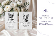 Double Card Mockup 5x7 Invitation, a Merchandise Mockup by Mie Mockup Studio (Thumbnail 6 of 7)