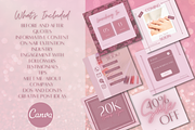 Pink Nail Instagram Template Bundle, a Social Media Template by Faytemplates (Thumbnail 7 of 10)