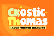 Wiliam Grobal, a Sans Serif Font by Gatype (Thumbnail 6 of 10)