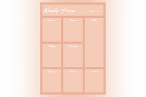 Weekly Planner Sheet Design-44