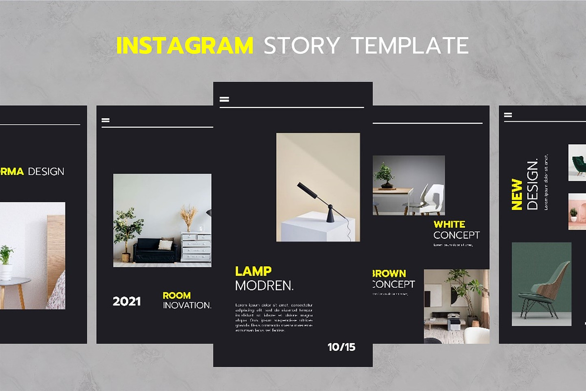 Interior - Instagram Story Template, a Social Media Template by UnicodeID