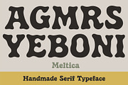 Meltica - Handmade Organic Serif, a Serif Font by Panatype™ Studio (Thumbnail 2 of 10)