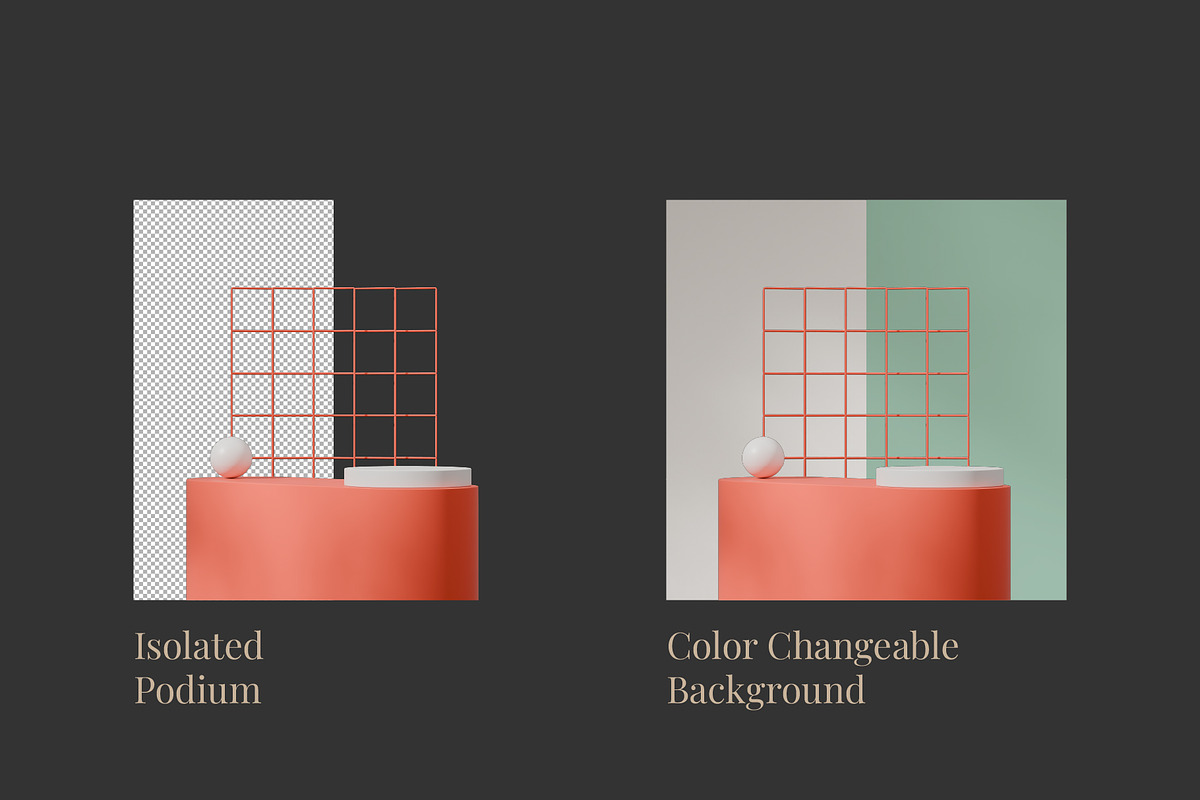 5 Podium with Transparent Background, a Background Graphic by faustudio (Photo 2 of 7)