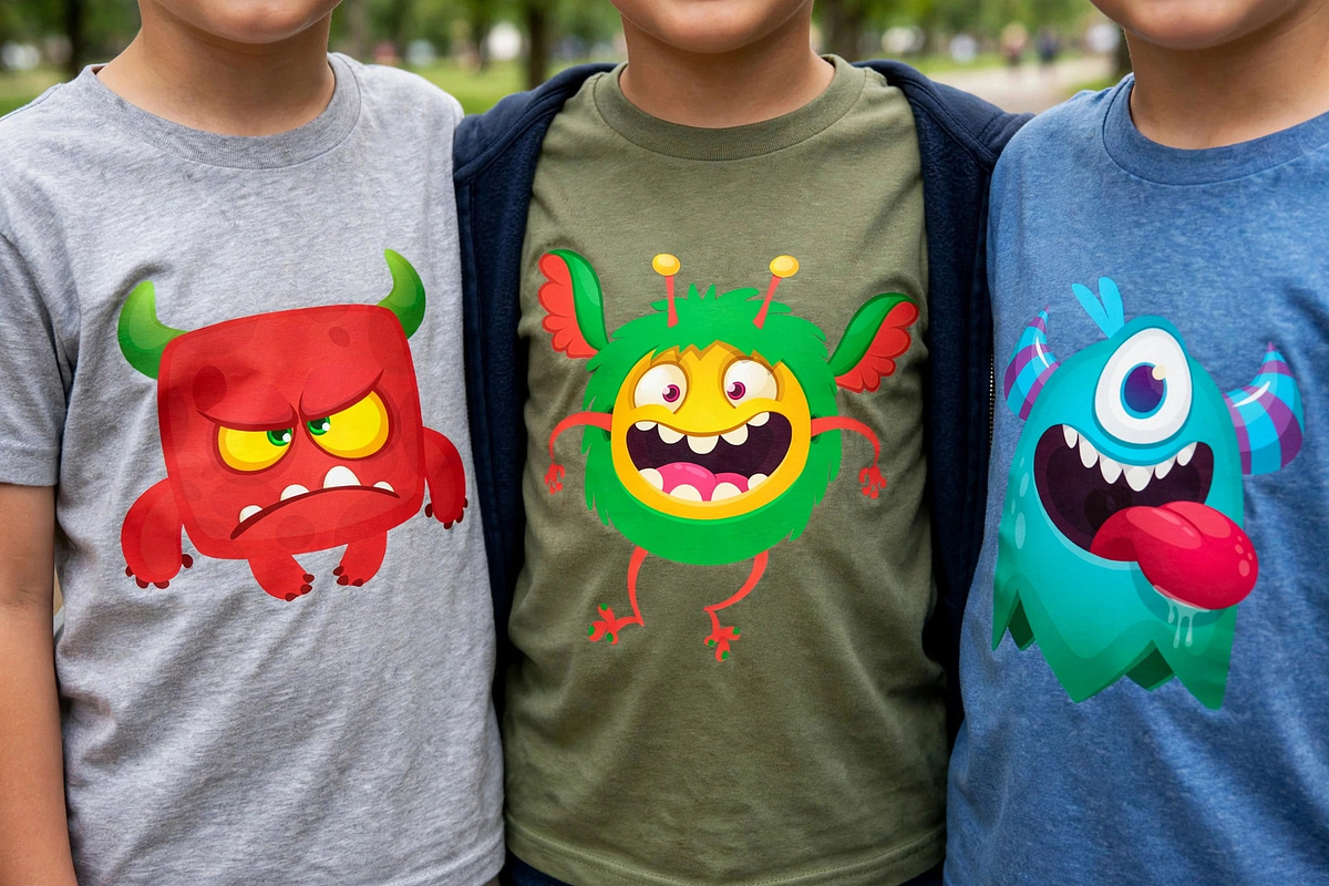 Monster Pack - 135 Cute Monsters, a Decorative Illustration by D R A W K M A N (Photo 22 of 30)