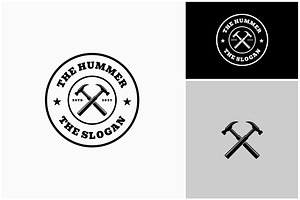 Hammer Handyman Emblem Logo, a Branding & Logo Template by ika trisiana