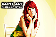Paint Art - Photoshop Action