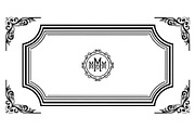 Classic Border Frame SVG Bundle, an Illustration by yasushie (Thumbnail 5 of 28)