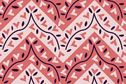 Chevron and hearts pattern, a Pattern Graphic by elyomys (Thumbnail 1 of 3)