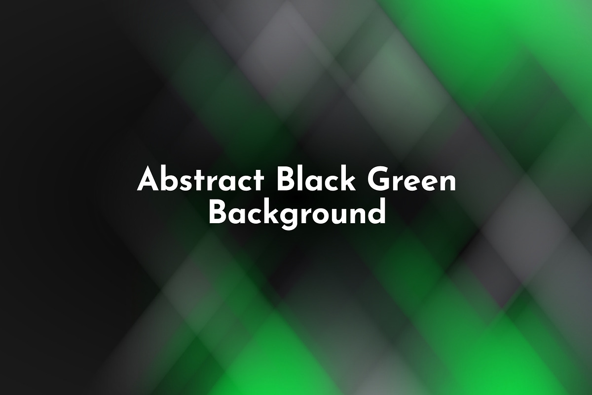 Abstract Black Green Background, a Background Graphic by WM48 Shop (Photo 3 of 3)