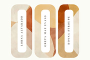 Geometric Boho Layered Canva Clipart, a Wallpaper Graphic by ARTOZEN DIGITAL (Thumbnail 8 of 17)