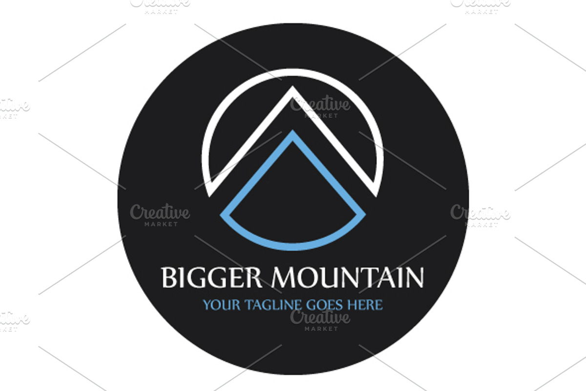 Bigger Mountain Logo, a Branding & Logo Template by MLJ studios (Photo 4 of 7)