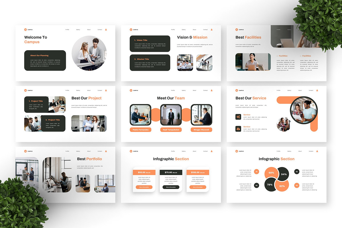 Campus - Education Keynote, a Presentation Template by Deepslide Studio (Photo 3 of 6)