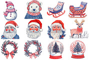 Handdrawn Christmas Clipart, an Illustration by Designworld (Thumbnail 3 of 5)