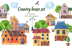 Country house set