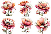 Whimsical Flowers Spring Clipart Bun, an Illustration by DreamPrint404 (Thumbnail 5 of 6)