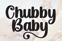 Chubby Baby | Script Font