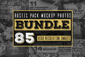 85 Mockup Photos Bundle
