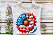 4th of July Flower Clipart, an Illustration by Rose Art (Thumbnail 6 of 6)