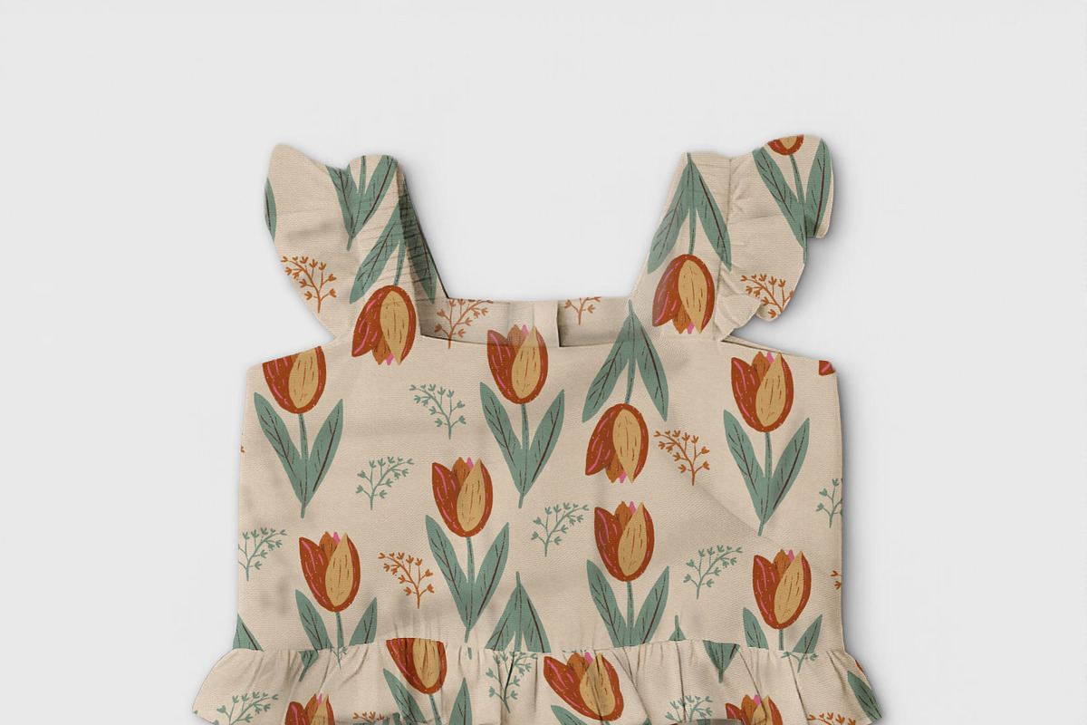 Organic Floral Patterns Collection, a Pattern Graphic by Nora Gad (Photo 11 of 18)