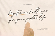 Collingethon Chic Handwritten Script, a Script Font by Namara Creative Studio (Thumbnail 5 of 12)