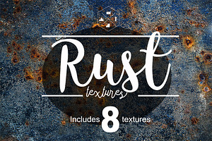 8 RUSTED METAL TEXTURES