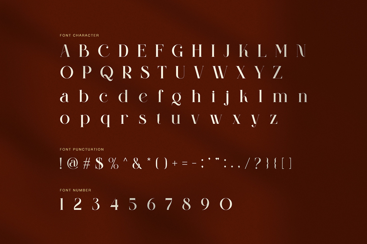 Blittgin Elegant Serif Font, a Serif Font by Perfectype (Photo 7 of 8)