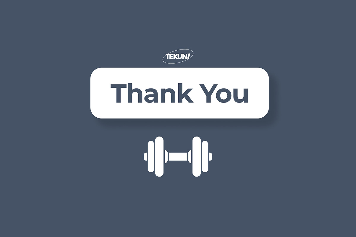 Gym and Fitness Icons, an Outline Icon by Tekuni (Photo 8 of 8)