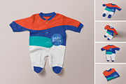 Baby Romper Mockup, a Product Mockup by PixelVoyager (Thumbnail 1 of 7)