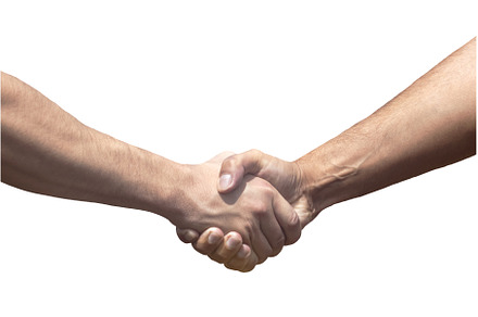 handshake of men, grain deal, a Business Photo by Pakosta