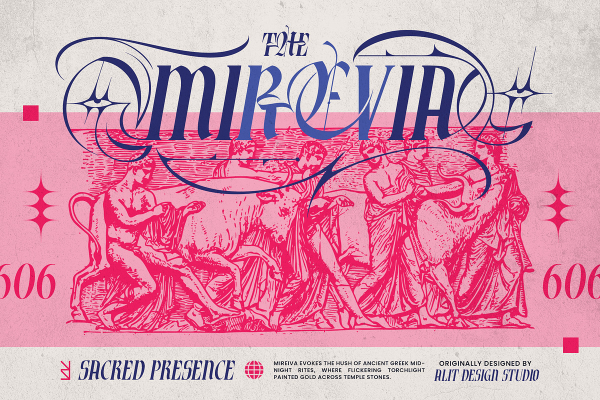 Bromora Typeface, a Blackletter Font by alit design (Photo 16 of 20)