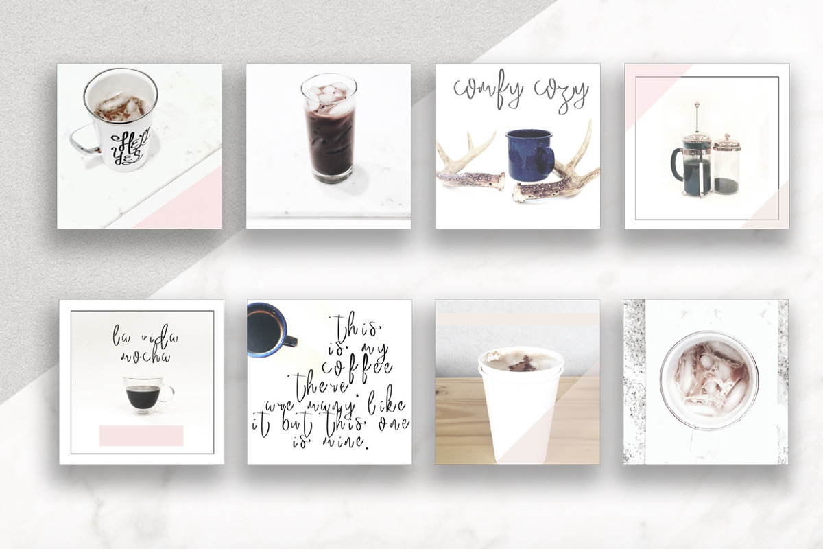 Coffee Social Pack- -60% OFF!, a Templates & Theme by Aloha Philly (Photo 1 of 5)