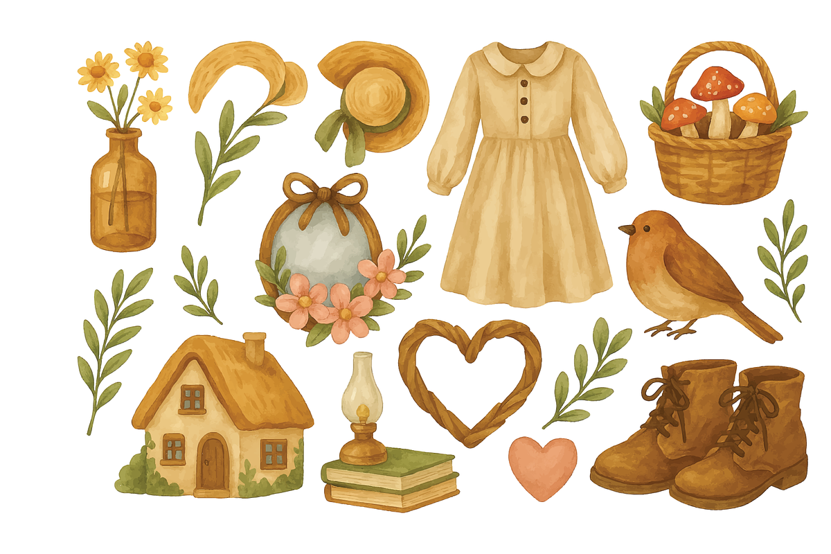 Cottagecore Autumn Collection, an Object Graphic by RT Studio (Photo 2 of 4)